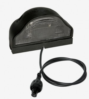 36-3007-054 Фонарь подсветки номера PEGPOINT LED с кабелем 1м ASPOECK 363007054 купить